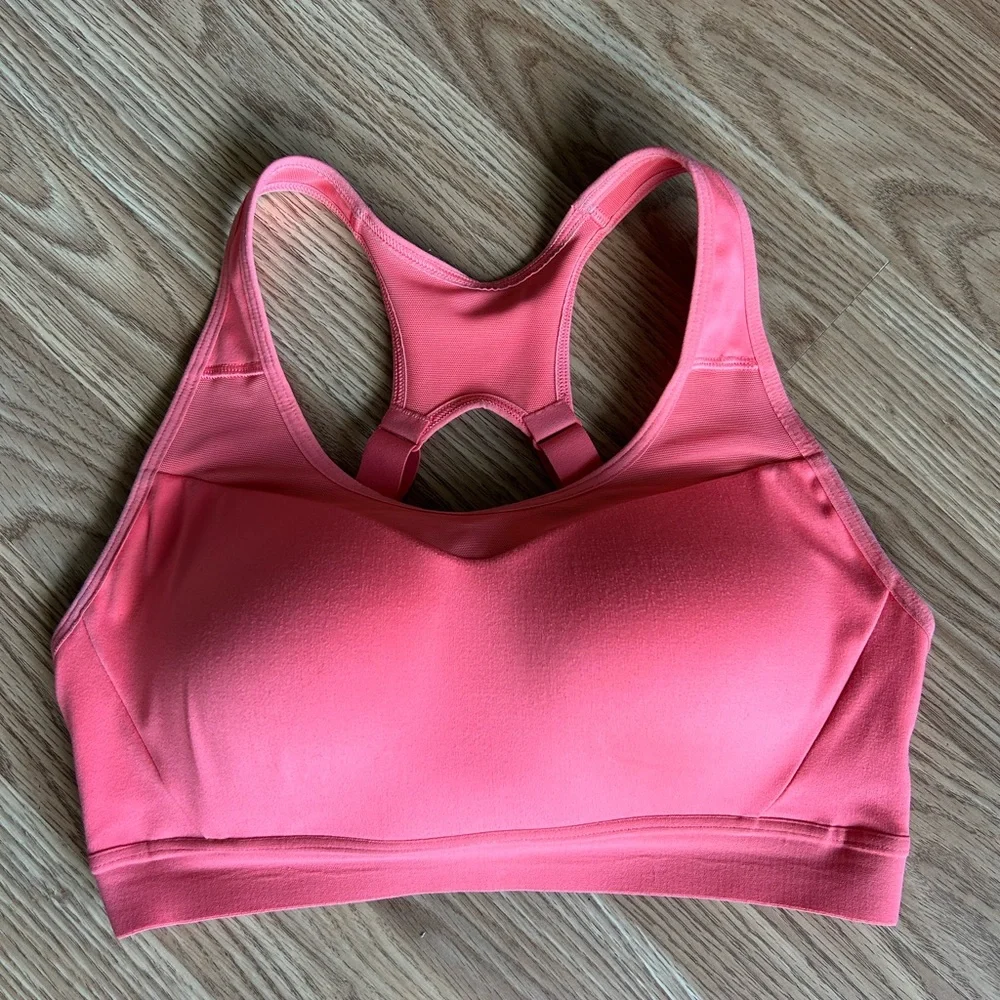 Gymshark Open Back Sports bra | polka pink | Small - Picture 1 of 10